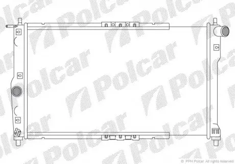Радиатор Polcar 291208A