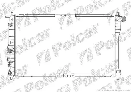 Радіатори охолодження Polcar 2923082