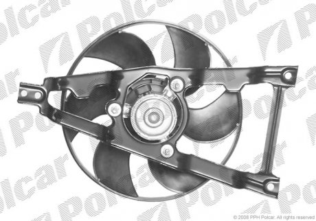 Вентилятор радиатора Polcar 300123W1