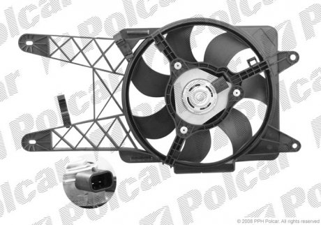 Вентилятор радіатора Polcar 300223W1 (фото 1)