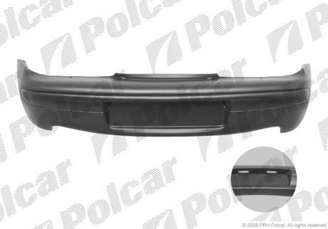 Бампер задній Polcar 3002962