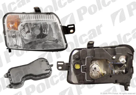 Фара основна | FIAT PANDA, 03- Polcar 300310U