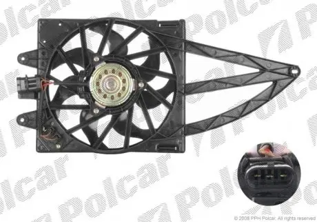 Вентилятор радиатора Polcar 300323W3