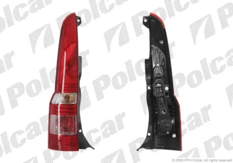 Ліхтар задній | FIAT PANDA, 03- Polcar 3003881U