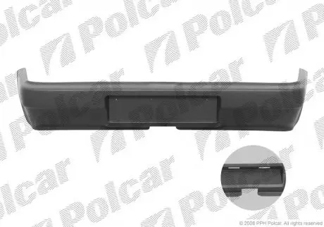 Бампер задній Polcar 300496