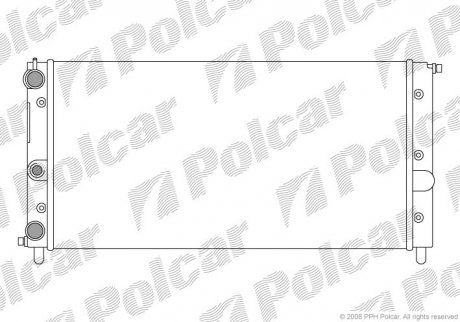 Радиатор Polcar 3014081