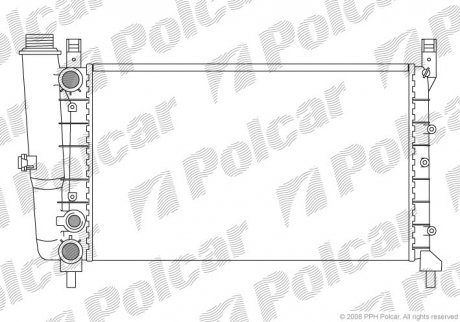 Радиатор Polcar 3016082 (фото 1)