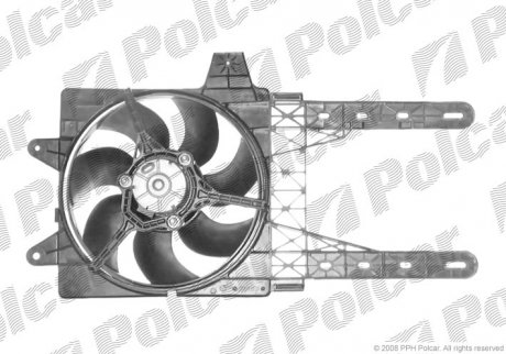 Вентилятор радиатора Polcar 301723W2