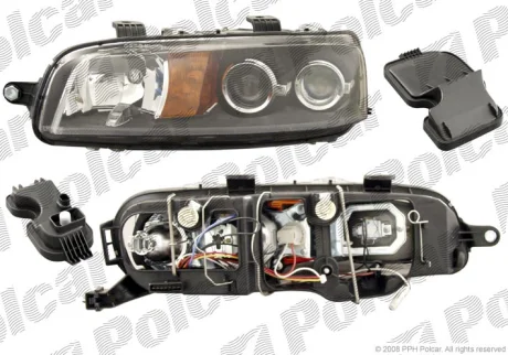 Фара основная | FIAT PUNTO II 10.99- Polcar 3022097E
