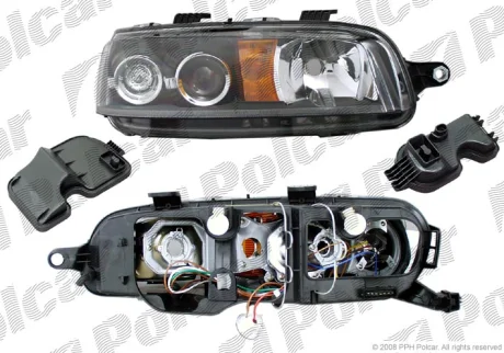 Фара основная | FIAT PUNTO II 10.99- Polcar 3022100E