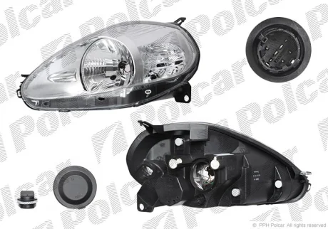 Фара основная | PUNTO GRANDE, 06- Polcar 3024096E