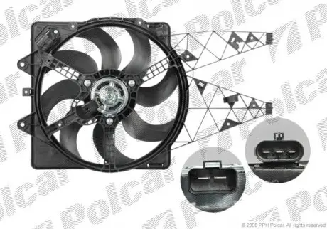 Вентилятор радиатора Polcar 302423W4