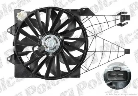 Вентилятор радиатора Polcar 302523W5