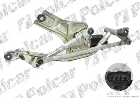 Механизм стеклоочистителя с двигателем Polcar 3025ZWP1