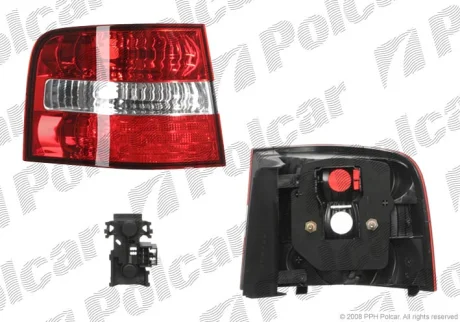Ліхтар задній | FIAT STILO, 01- Polcar 3030884S