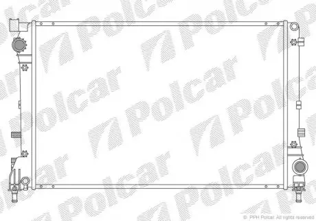 Радиатор охлаждения Polcar 3035084X