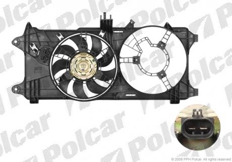 Вентилятор радиатора Polcar 304023W6