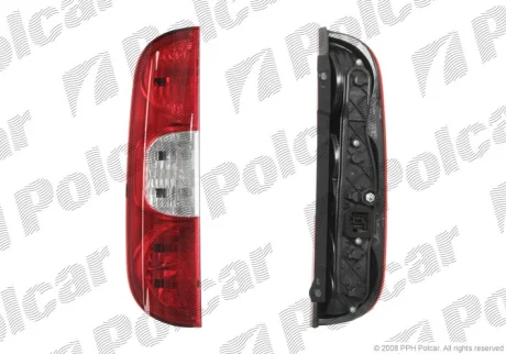 Ліхтар задній | DOBLO, 06-10 Polcar 304187E