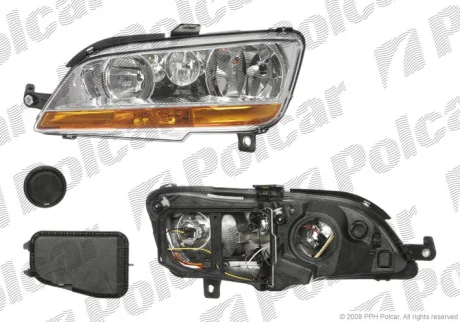 Фара основная | FIAT IDEA, 04-/06- Polcar 3044091E