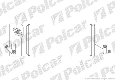 Радиатор печки Polcar 3050N81