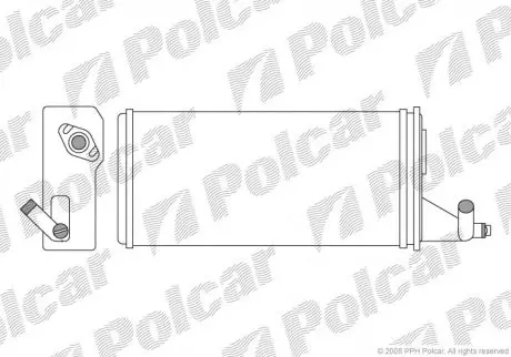 Радиатор печки Polcar 3050N81