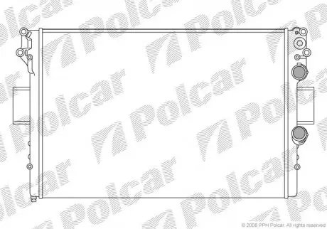 Радіатор охолодження Polcar 3052081