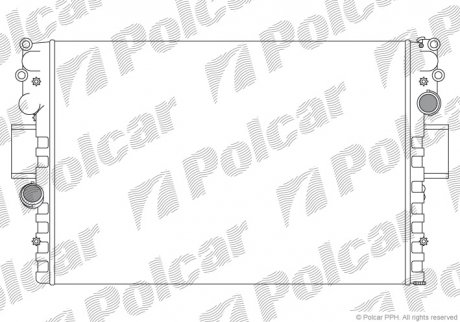 Радиатор охлаждения Polcar 305208A4 (фото 1)