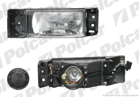 Фара основна | IVECO EUROCARGO, 91- Polcar 3055101E