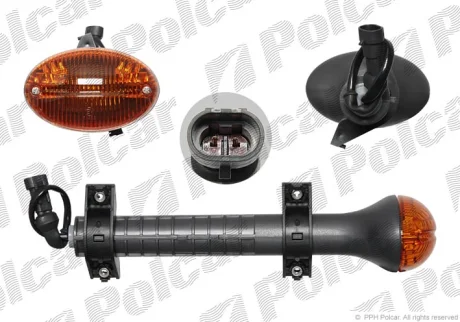 Указатель поворота боковой | EUROCARGO, 03- Polcar 3056205E