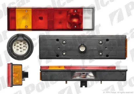 Ліхтар задній | IVECO DAILY, 89-/96- Polcar 305687E