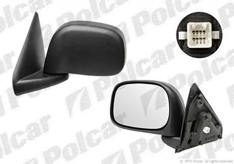 Дзеркало зовнішнє Polcar 3171516