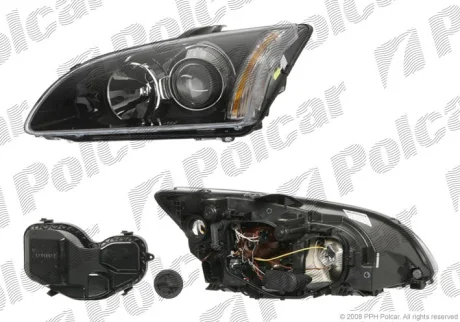 Фара основна | FOCUS II, 05- Polcar 3202093T