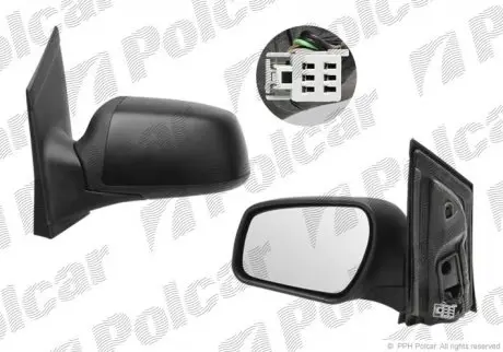 Дзеркало зовнішнє Polcar 3202514M