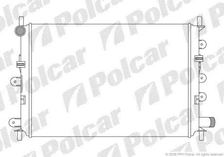 Радіатори охолодження | ESCORT V Express (AV Polcar 320608A5