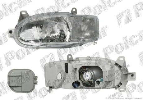 Фара основная | FORD ESCORT, 02.95- Polcar 3207102E