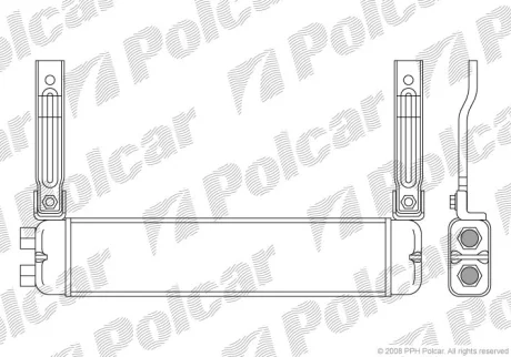 Радіатори олії | ESCORT VI sedan (GAL Polcar 3207L81X