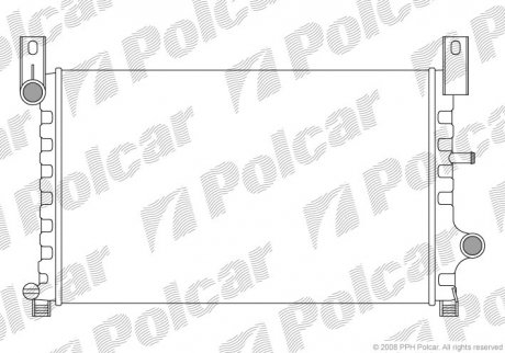 Радиатор охлаждения Polcar 3209082 (фото 1)