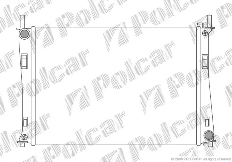 Радіатори охолодження | FIESTA 02-08 Polcar 3212082X