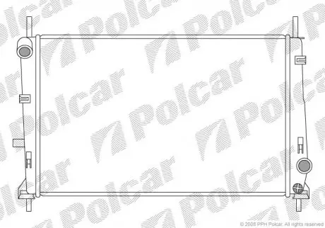Радиатор двигателя Polcar 3216081