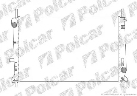 Радиатор охлаждения Polcar 3217083