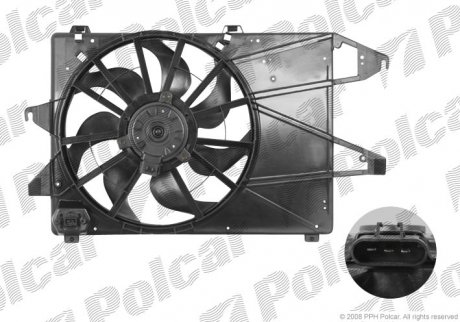 Вентилятор радіатора Polcar 321823W2