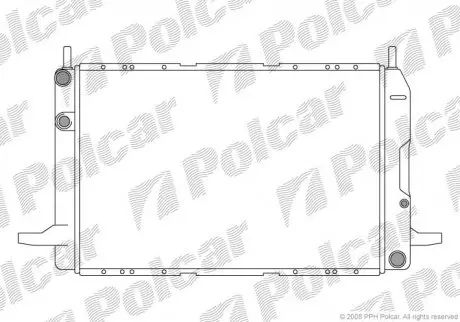 Радиатор охлаждения Polcar 322308A4