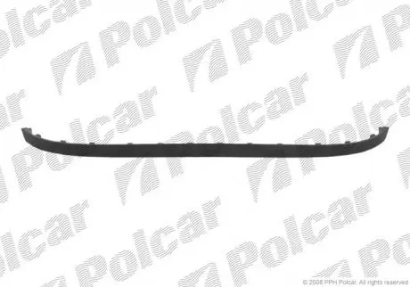 Спойлер бампера переднього Polcar 323725