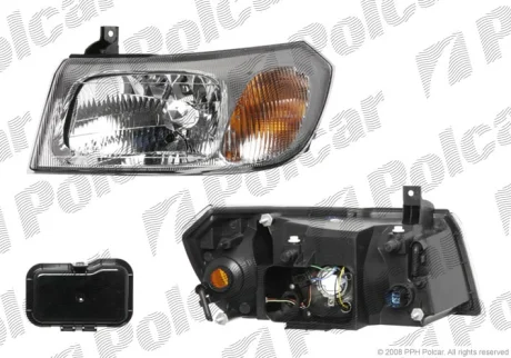 Фара основна | FORD TRANSIT, 01- Polcar 3247093E