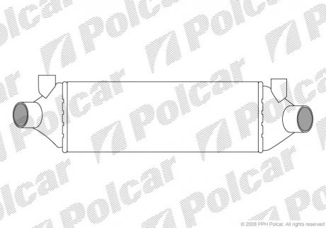 Радиатор воздуха (интеркулер) Polcar 3247J81