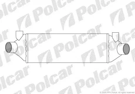 Радиатор воздуха (интеркулер) Polcar 3247J81