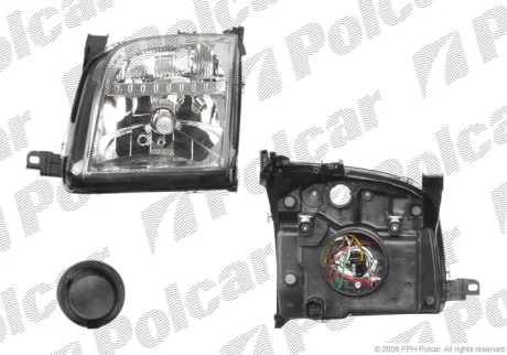 Фара основная | FORD FUSION, 02- Polcar 325709E
