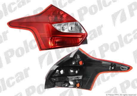 Фото ліхтар задній | FOCUS, 12.10- Polcar 32C187T Ліхтар задній | FOCUS, 12.10- Polcar 32C187T