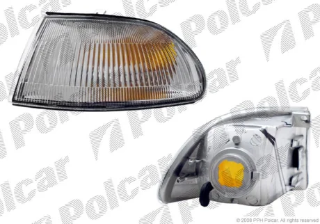 Покажчик поворота передній | HONDA CIVIC SDN, 92- Polcar 3807201E