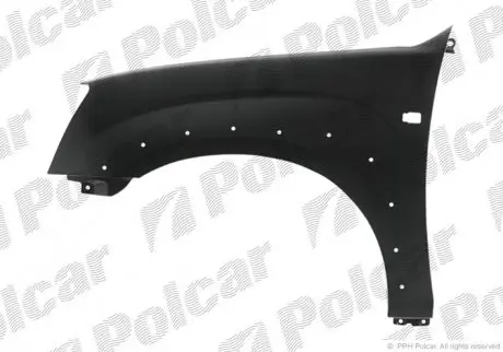 Крыло переднее Polcar 3940011